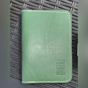 Eucalyptus Passport Cover (Retired Color) Portland Leather Goods